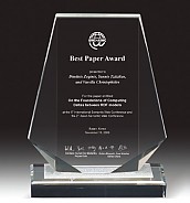 펄 크리스탈 상패  [JW064-06]