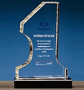 크리스탈 상패  [JW100-02]