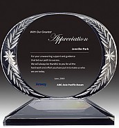 크리스탈 상패  [JW168-05]