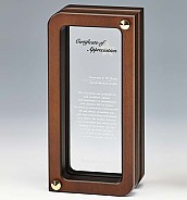 우드 크리스탈 상패  [JW167-02]