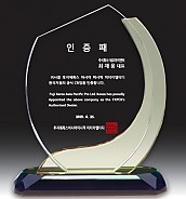 크리스탈 상패  [JW050-06]