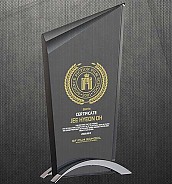 크리스탈 & 금속 상패  [JW032-03]