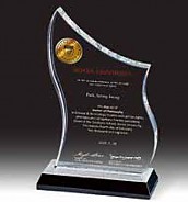 펄 크리스탈 상패  [JW064-09]