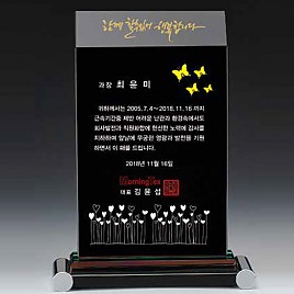 크리스탈 상패  [JW091-04]