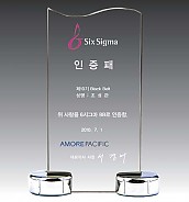 크리스탈 & 메탈 상패  [JW119-01]