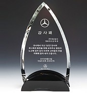 크리스탈 상패  [JW155-07]