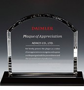 크리스탈 상패  [JW158-02]