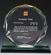 크리스탈 상패  [JW158-04]