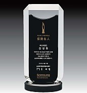 크리스탈 상패  [JW127-01]