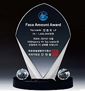 WHITE 크리스탈 상패  [JW140-03]