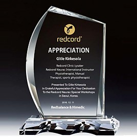 WHITE 크리스탈 상패  [JW141-09]