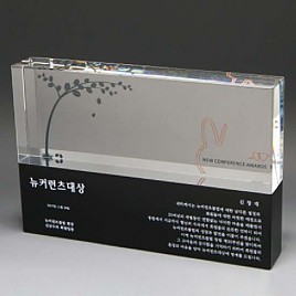 크리스탈 상패  [JW157-04]