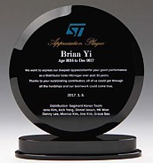 크리스탈 상패  [JW161-04]