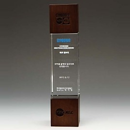 크리스탈 상패  [JW163-06]