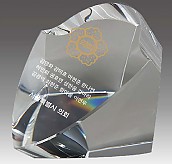 크리스탈 문진  [JW172-09]