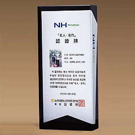 BLACK 크리스탈 상패  [JW276-10]