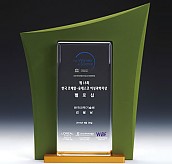 크리스탈 알루미늄 상패  [JW010-03]