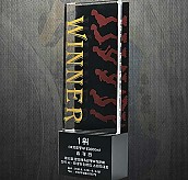 알루미늄 & 크리스탈 상패  [JW014-02]