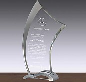 금속조합 크리스탈 상패  [JW105-01]