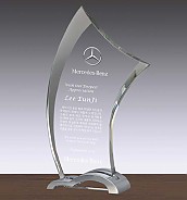 금속조합 크리스탈 상패  [JW105-01]