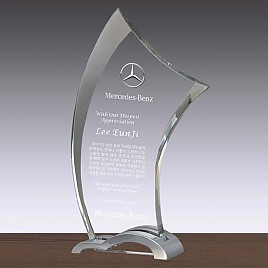 금속조합 크리스탈 상패  [JW105-01]