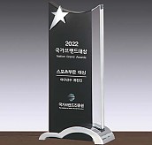 금속조합 크리스탈 상패  [JW105-04]