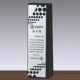 금속조합 크리스탈 상패  [JW113-02]