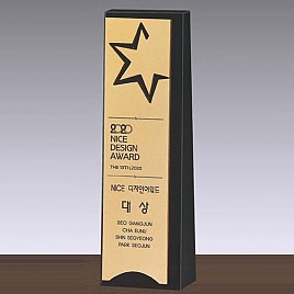 금속조합 크리스탈 상패  [JW113-05]