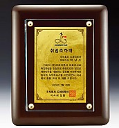 다보 크리스탈 상패  [JW290-02]