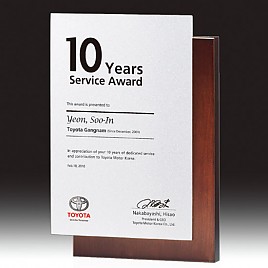 우드 금속 상패  [JW228-01]