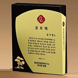 BLACK 크리스탈 상패  [JW277-10]