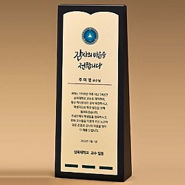 BLACK 크리스탈 상패  [JW279-06]