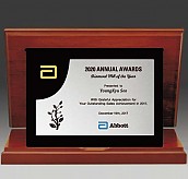 알로이 우드 상패  [JW288-07]