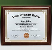 메탈포토 & CNC 조각상패  [JW264-06]