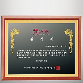 흑경 상패 (특허등록, 실용신안)  [JW215-01]