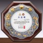 주석 도금 투톤 우드 상패  [JW233-01]