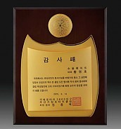 나무 금도 금패  [JW256-02]