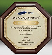 메탈포토·레이저 & CNC조각 상패  [JW265-06]