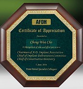 메탈포토·레이저 & CNC조각 상패  [JW265-07]