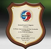 메탈포토·레이저 & CNC조각 상패  [JW267-01]