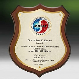 메탈포토·레이저 & CNC조각 상패  [JW267-01]