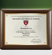 메탈포토·레이저 & CNC조각 상패  [JW267-07]