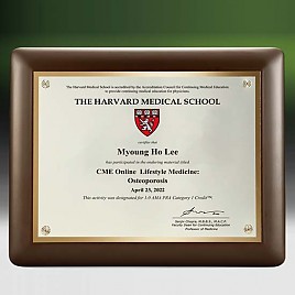 메탈포토·레이저 & CNC조각 상패  [JW267-07]