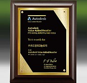 메탈포토·레이저 & CNC조각 상패  [JW268-02]