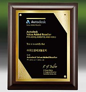 메탈포토·레이저 & CNC조각 상패  [JW268-02]