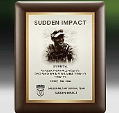 메탈포토·레이저 & CNC조각 상패  [JW268-07]