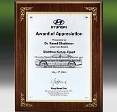 메탈포토·레이저 & CNC조각 상패  [JW269-04]