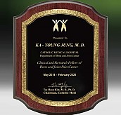 메탈포토·레이저 & CNC조각 상패  [JW269-06]