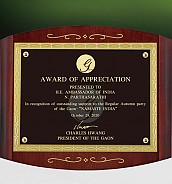 메탈포토·레이저 & CNC조각 상패  [JW270-07]