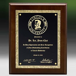 메탈포토·레이저 & CNC조각 상패  [JW271-04]